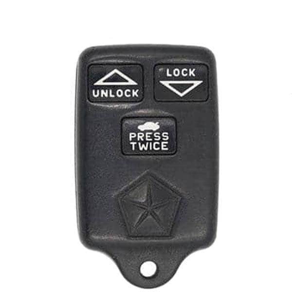 Oem REF: 1993-1997 Chrysler Dodge / 3-Button Keyless Entry Remote w/ Trunk / PN: 04759136AB / GQ4 OR-MOP019 - main